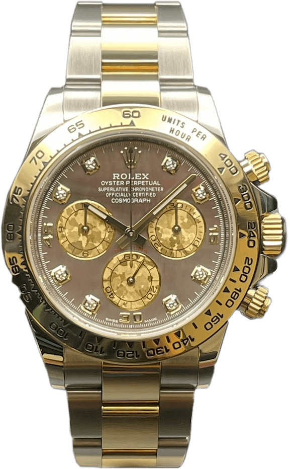 Rolex Daytona Acciaio e Oro Gold Crystal